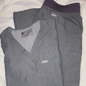 FIGS Kade Straight Leg, w/ Matching Scrub Top